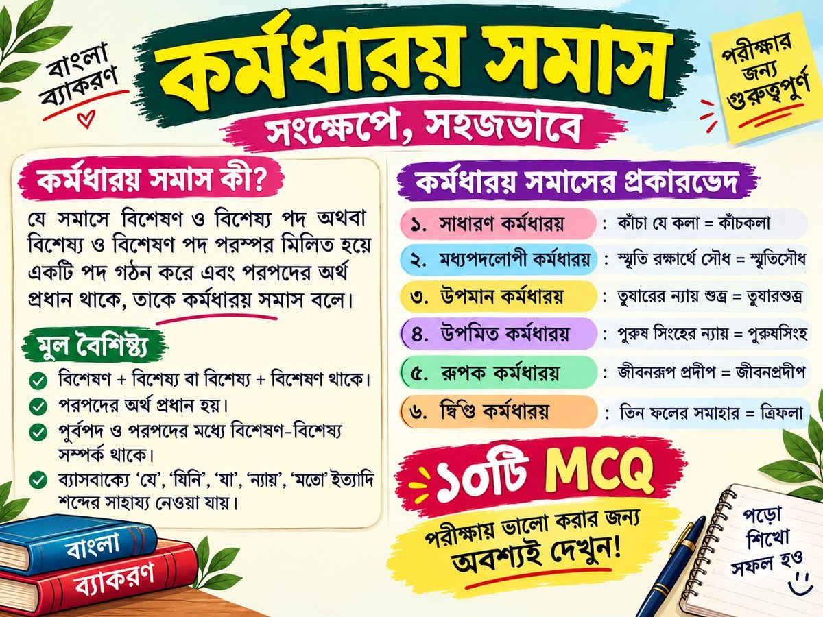 কর্মধারয় সমাস