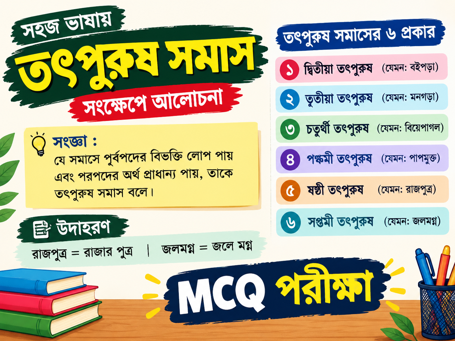 তৎপুরুষ সমাস